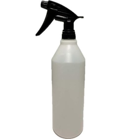 Sprayflaska med svart trigger 1L - Lyreco - Städ och hygien - Städredskap - Sprayflaskor