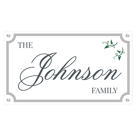 Enamel signs door - Aluminium - 350x200 mm - Design your own - Signomatic.com.au