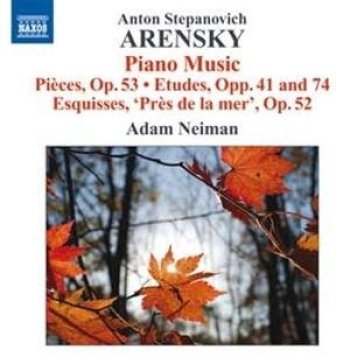 6 pezzi op.53, etudes opp.41 e 74, Arensky Anton Stepan