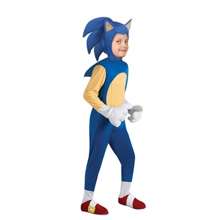 Halloween Piggsvin Sonic Cosplay Jumpsuit Kostyme Party Gutt Barn - Perfekt