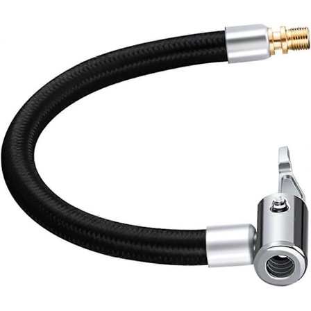 20 cm Bilpump Slang, Luftpump Förlängningsslang Däckkompressorslang för Att Pumpa Bildäck