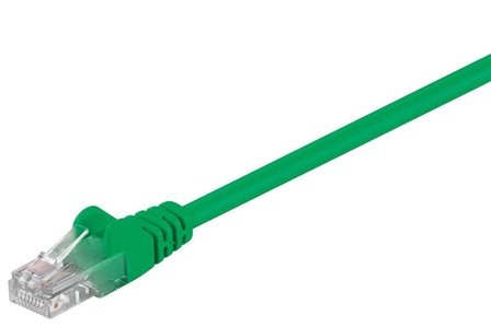 MicroConnect U/UTP CAT5e 5M Green PVC