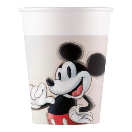 Yksittäismukit minni hiiri 8 kpl 250 ml mukit hessu hopo