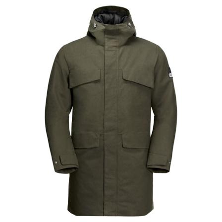 Jack Wolfskin Men's Nature Woods Parka Men synthetic-lined parkas Green M