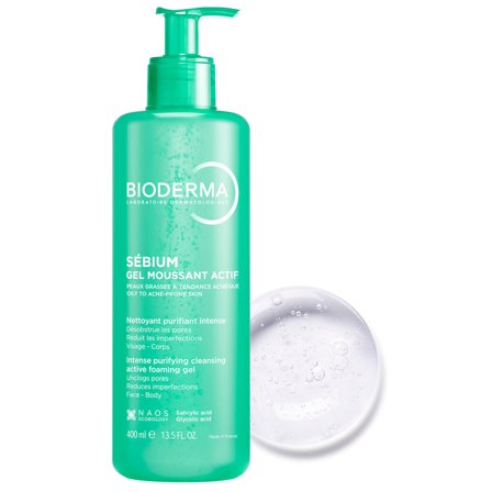 BIODERMA Sébium Gel Moussant Gel detergente purificante 400ml - Gel detergente viso
