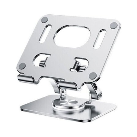 360° Roterende Mekanisk Lyd Tablet Holder Bærbar Teleskopisk Sammenklappelig Desktop Mobiltelefon Stand