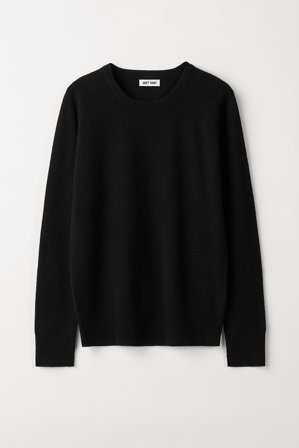 Soft Goat - Slim-Fit Crewneck - XS - Black