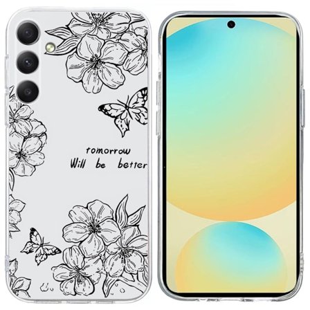 Vibe Samsung Galaxy S25 FE skal - Fjärilsblomma