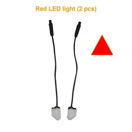 Bil Döda Vinkel Detekteringssystem BSD Lins Ljus Alarm Säkerhetskörning Varningslampa Fordonsassistans Filbytesverktyg