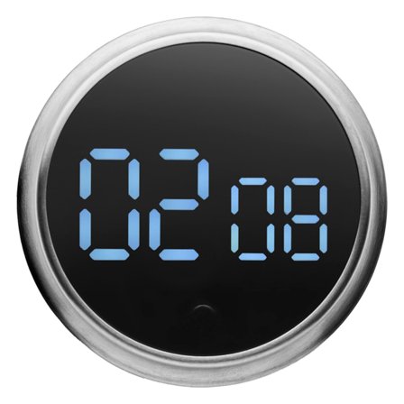 Eva solo Magnetisk timer' - 'Børstet stål