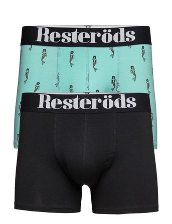 Resteröds 2 Pack Gunnar Boxer Boksershorts Svart Resteröds