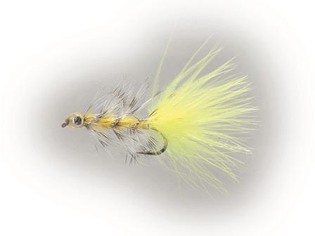 Swim Bugger Fluo Yellow Daiichi 1720 #8