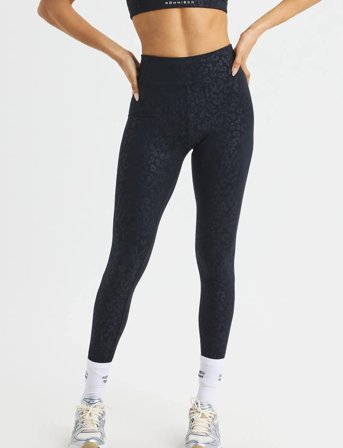 Röhnisch Leo Emboss Hw Tights - Black - XS