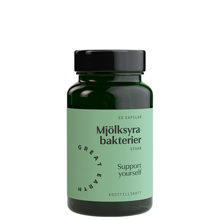 Great Earth Melkesyrebakterier 60 kapsler