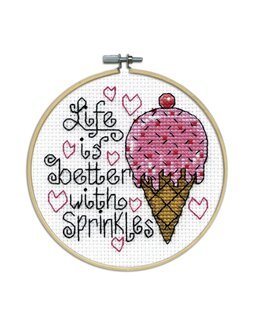 Broderipakke Bilde Sprinkles - Design Works Crafts