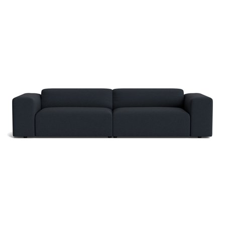 Soma XL 3 personers sofa - Loop Mørkeblå - 312x101x75 - Sofa, 3 personers sofa
