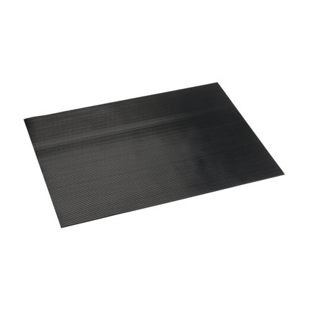Rubber mat TRUST, fits inside drawers, black