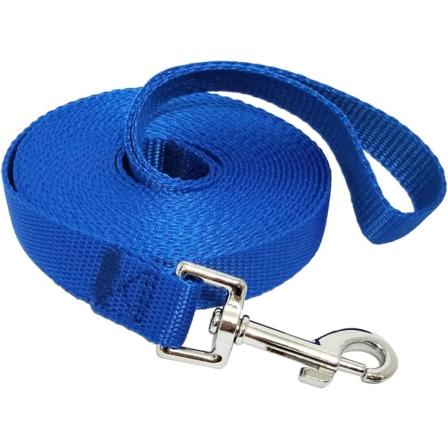 Nylon treningshundebånd for små, mellomstore og store hunder, 15ft 20ft 30ft 50ft lang bånd Hund/Valp Bånd for Lydighet Tilbakekallingstrening, 