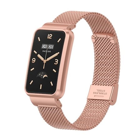 Milanese Strap+ case för Xiaomi Mi Band 7 Pro Rostfritt stål Andningsarmband Ersättningsarmband för Mi Band 7 Pro Belt
