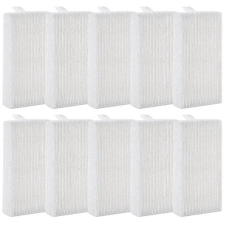 10 Pakk Premium HEPA-filtre for iLife V3s V5 V5s V3s Pro Robotstøvsuger