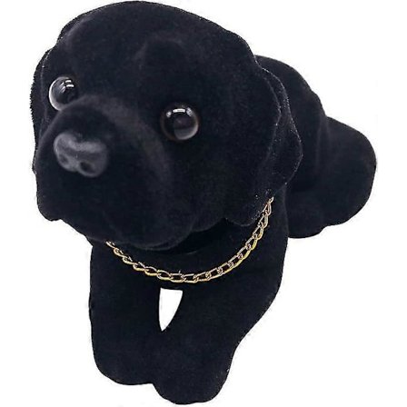 Bildekoration Nickande Hund Dekorationer Hög Emulering Hund Instrumentbräda Fordonsskrivbord H