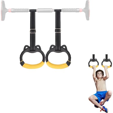 Gymnastikringe til børn, hængeringe, fitnessringe, pull-up til børn
