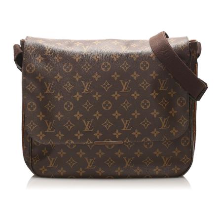 Louis Vuitton Vintage, Monogram Beaubourg MM Canvas Bruin, Dames, Maat:ONE Size