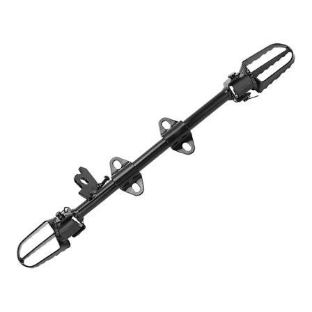 Jalkatappien kiinnityskannatin terässeos musta korvaava CRF50 50cc 70cc 110cc 125cc crossipyörille