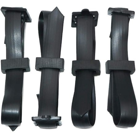 60 cm Hedelmäpuun Sidontalenkit, Raskaat Puun Tukisidokset, Säädettävä Puun Sidontaliina, Puun Tukisidos Soljella Puita ja Pensaita Tukemaan