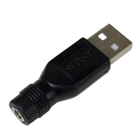 USB han til DC hun adapter til lille DC eller USB elektronik ladestik 4,8 cm ladekonverter tilbehør