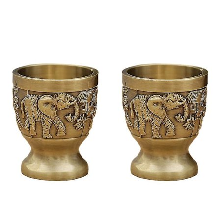 2 stk Retro Vinkrus Fest Vinkaliker Vintage Husholdnings Champagne Krus