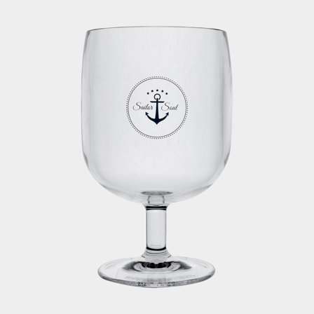 Vinglas i plast Marine Business Sailor Soul, transparent, 36 cl, 6-pak