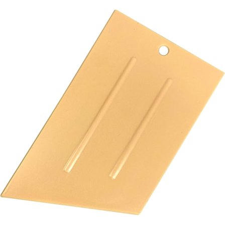 Plastskrape for malingvegg