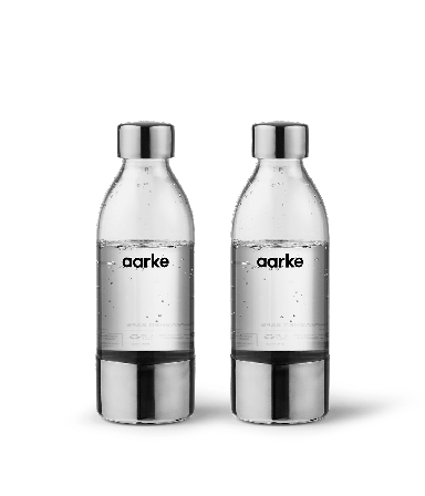 Aarke Petite bouteille d'eau en PET lot de 2