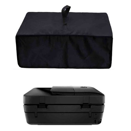 504525cm skrivarskydd, svart, antistatisk vinyl