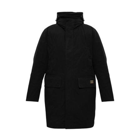 Dolce & Gabbana, Parka with down jacket Zwart, Heren, Maat:M