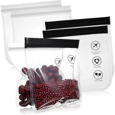 6 kpl Kosmetiikkalaukku Järjestäjä Kynsitarvikkeet Pussi Meikkipussi Hygieniatuotteiden Järjestäjä Mini Vetoketjulliset Laukut Muoviset 