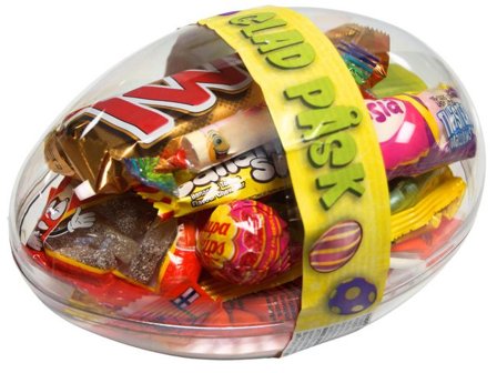 HULTÉN Påskägg inslaget godis 302g - Lyreco - Kök och servering - Ätbart - Godis och choklad