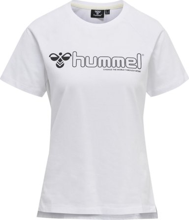 Hummel Women's Hmlnoni 2.0 T-Shirt Women short-sleeved sweaters White XL