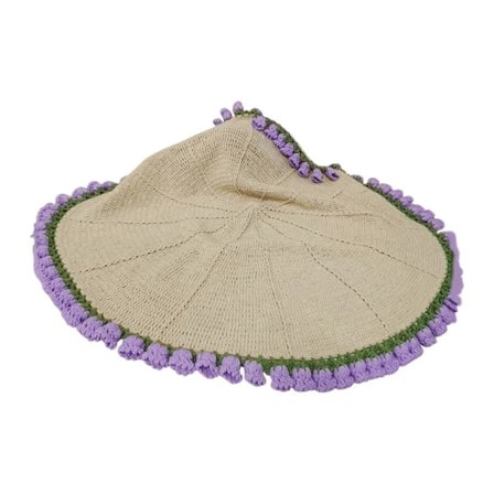 Blomsterbukett Filt Virkningsset Nybörjarset för Virkning av Blomsterbukett Present Hantverk Handgjorda DIY Hantverksstickningsset för Vuxna 