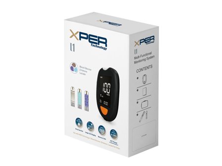 TaiDoc TD-4289 Multitester for Ketone, Glukose og Laktat, 1 stk.