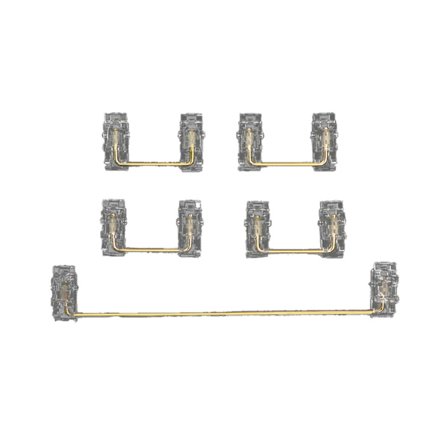 Plåtmonterat mekaniskt tangentbord Anpassad reparationsplattstabilisator (6.25u)