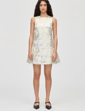 STINE GOYA 2461 Metallic Woven Jacquard, Kick - White - L