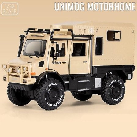 1/32 Rv Alloy Simulaatio Maastoauto Lasten Leikkikalut - Keltainen