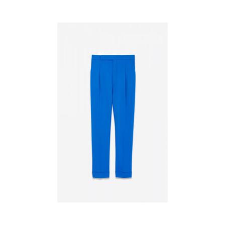 Saint Laurent - Chinos - Blå - Dam - Storlek: M, Dam, Storlek: M