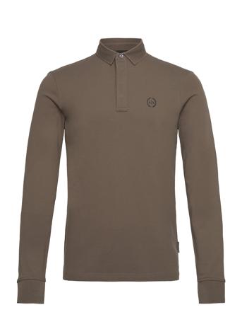Polo Polos Long-sleeved Kakigrønn Armani Exchange*Betinget Tilbud