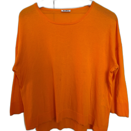 Orange bomullströja från Acne Studios