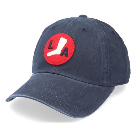 American Needle - Blau Unconstructed Cap - Los Angeles White Sox Archive Navy/Red Dad Cap @ Hatstore