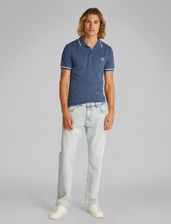 Calvin Klein Jeans Tipping Polo - Blue - XXL