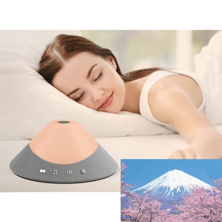 Valkoisen kohinan kone / Äänikone / Unikone vauvalle ja